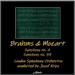 Cover of Brahms & Mozart: Symphony NO. 4 - Symphony NO. 39