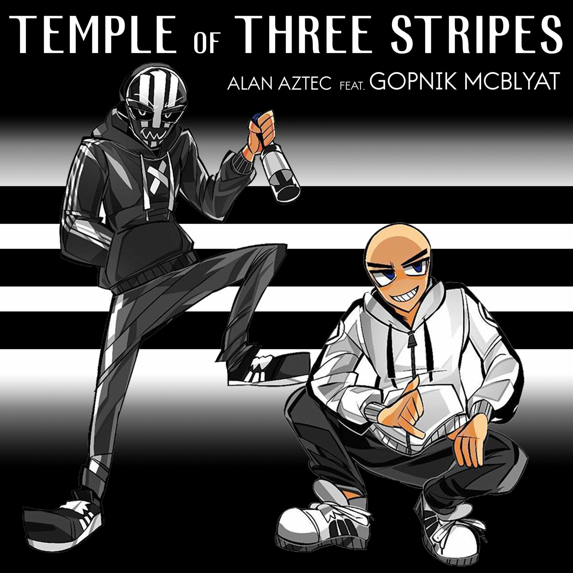 Album cover of Temple of Three Stripes (feat. Gopnik McBlyat)