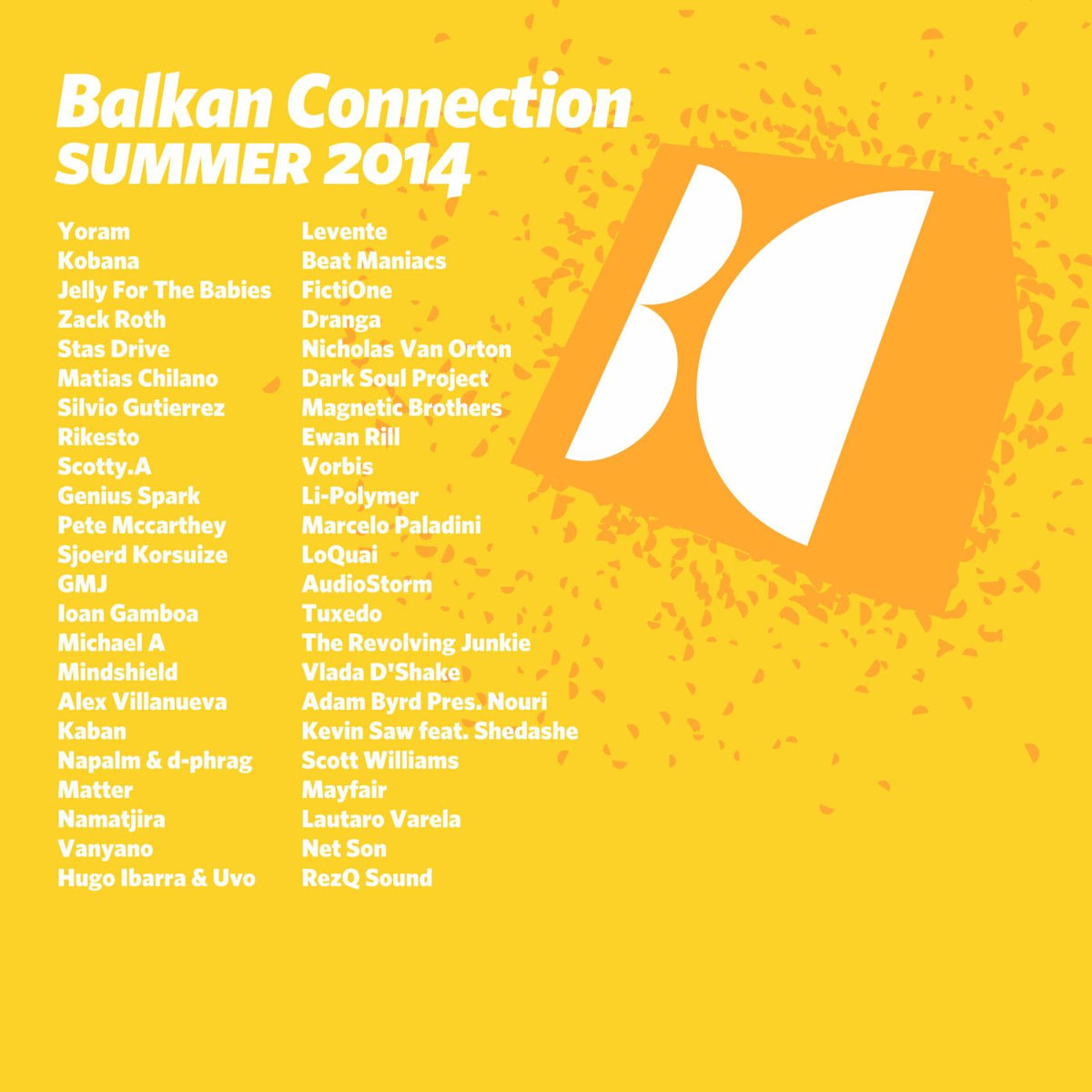 Album cover of Balkan Connection Summer 2014