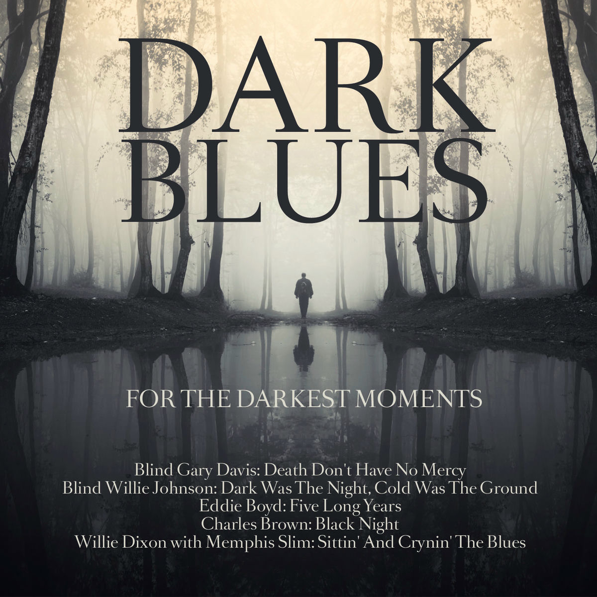Album cover of Dark Blues For The Darkest Moments