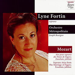 Cover of Mozart: Soprano Arias from The Marriage of Figaro; Exsultate, jubilate