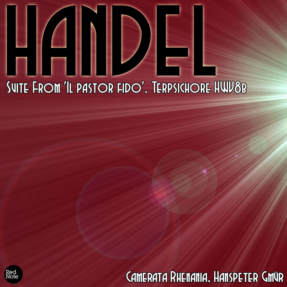 Picture of Handel - Suite From 'Il pastor fido', Terpsichore HWV8b