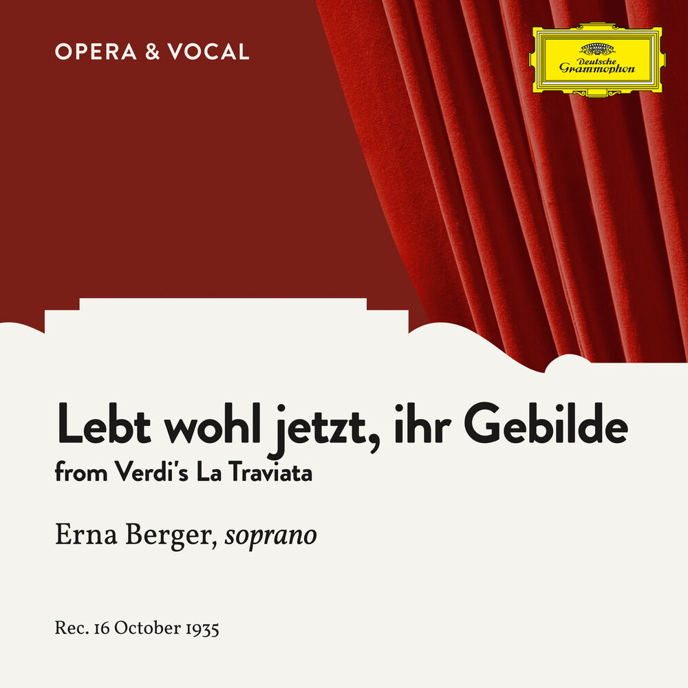 Picture of Verdi: Lebt wohl jetzt, ihr Gebilde (Sung in German)