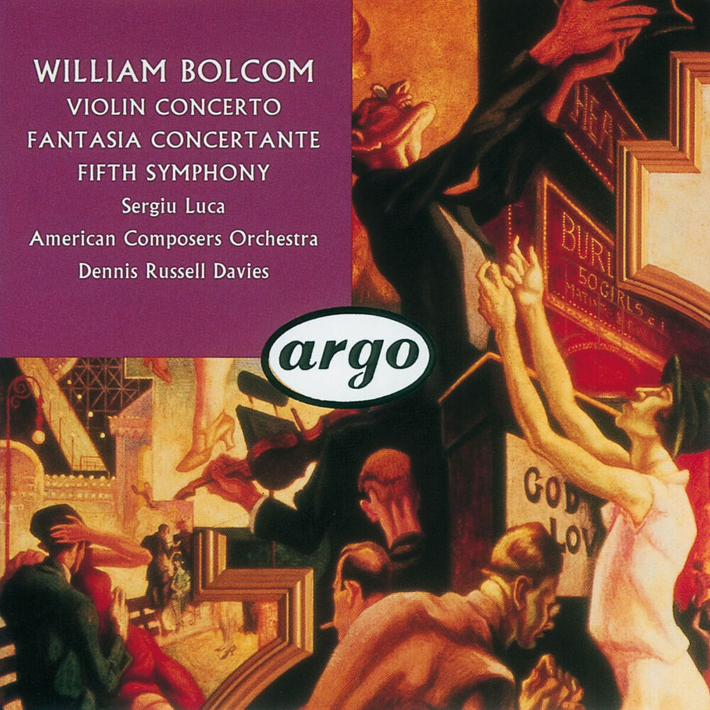 Picture of Bolcom: Violin Concerto; Symphony No.5; Fantasia Concertante