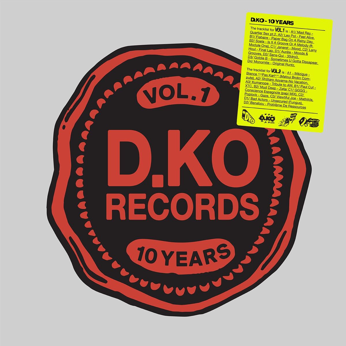 Album cover of D.KO Records 10 Years Vol. 1