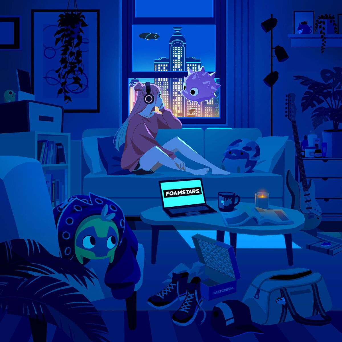 Album cover of FOAMSTARS Game Soundtrack -Chill Remix-