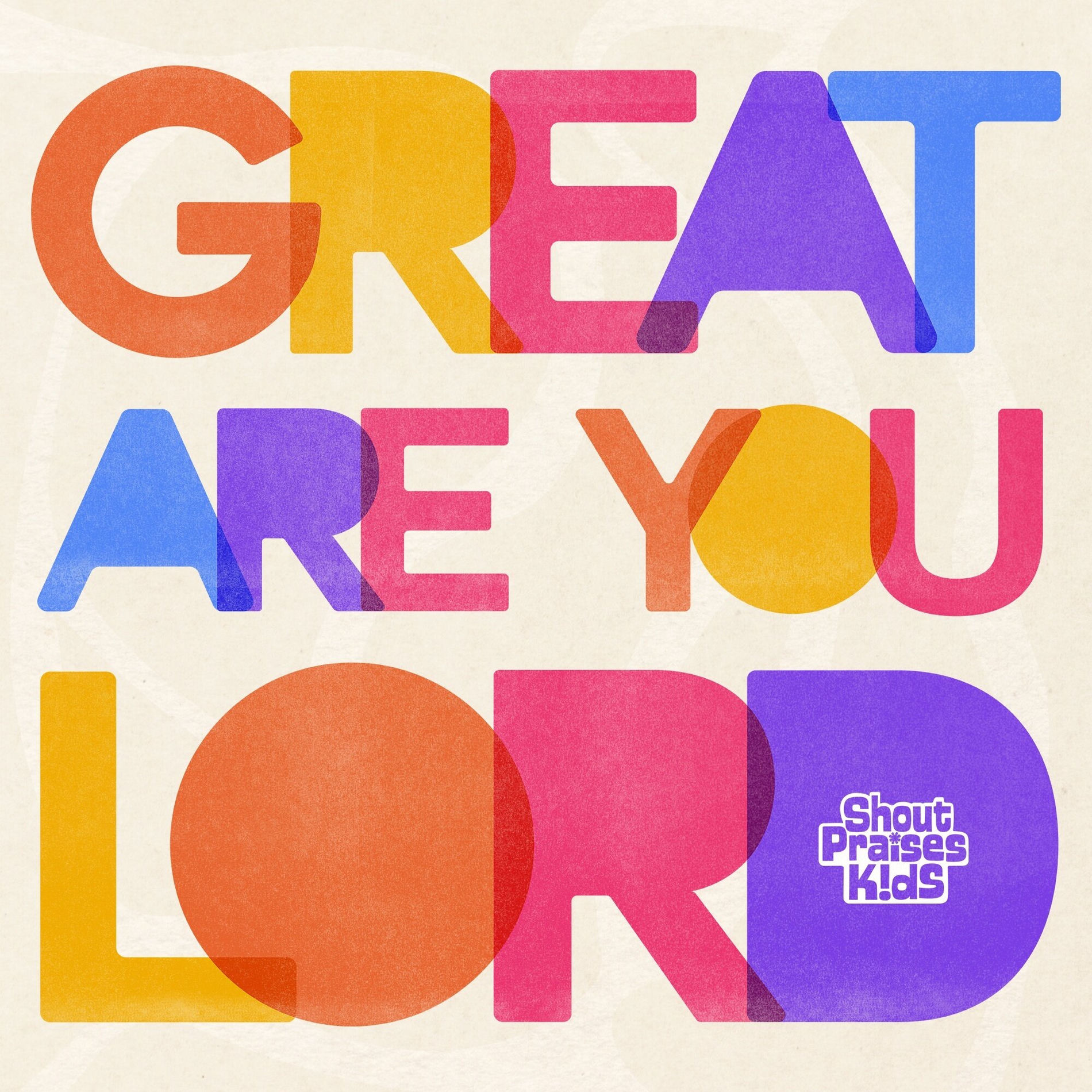 Album cover of Great Are You Lord