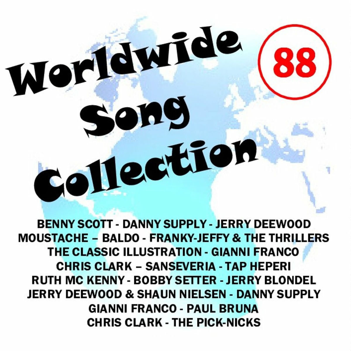 Album cover of Worldwide Song Collection volume 88