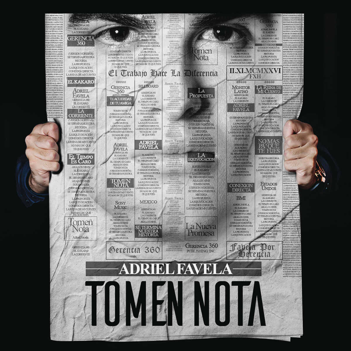 Album cover of Tomen Nota