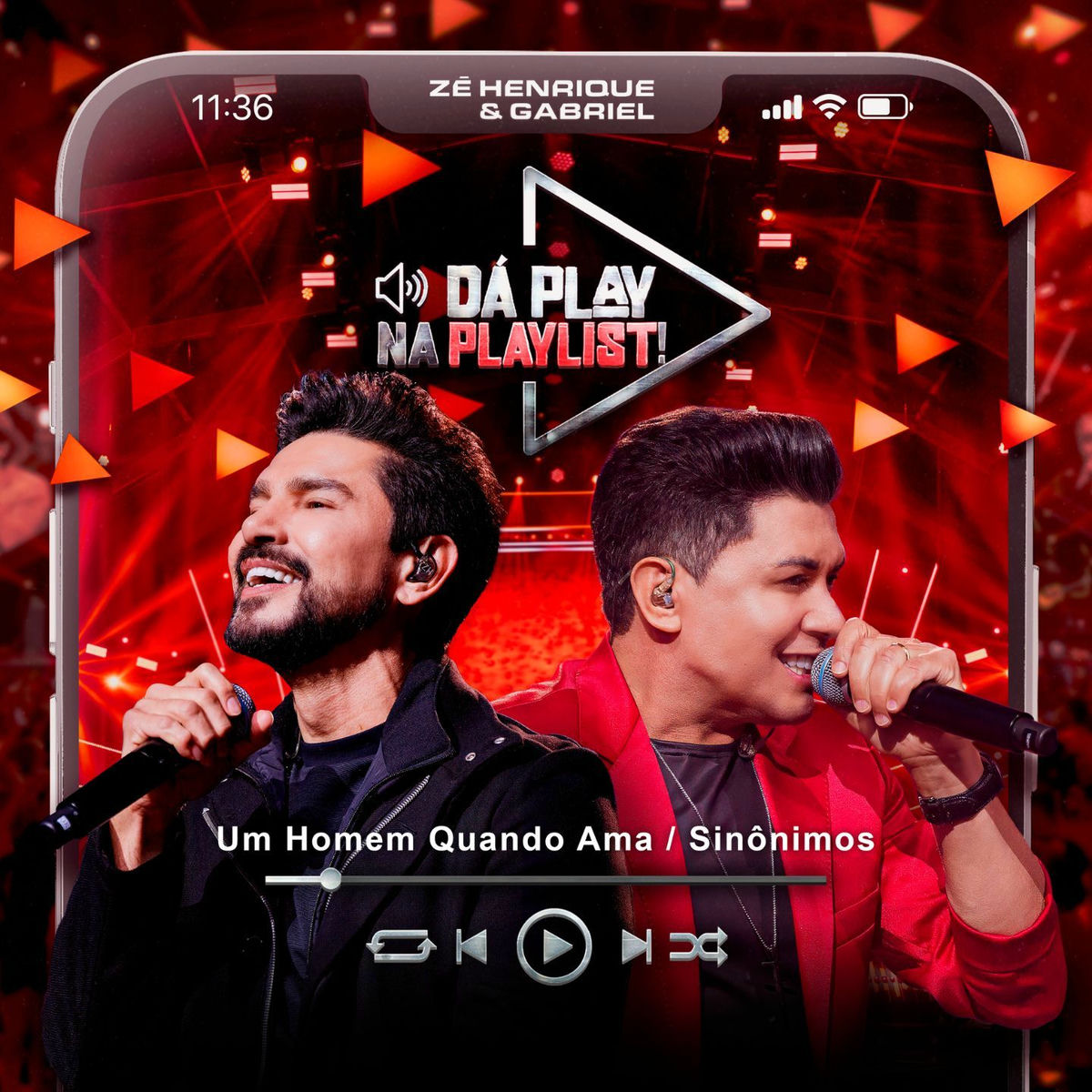 Album cover of Um Homem Quando Ama / Sinônimos