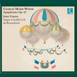 Cover of Widor: Symphonies Op. 13