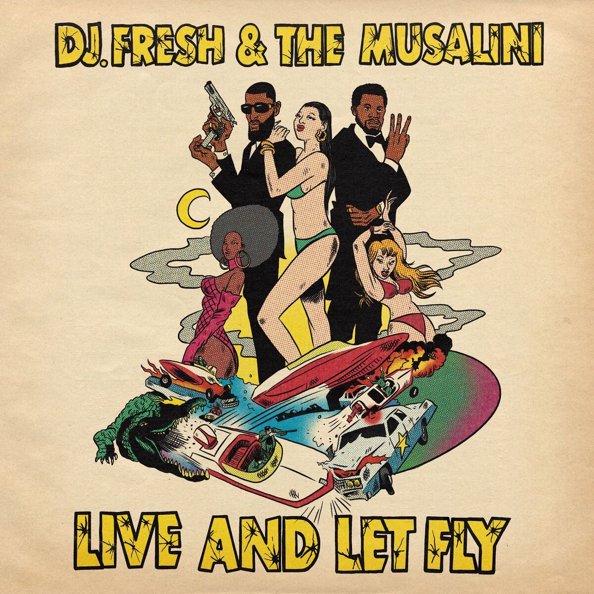 Album cover of Live and Let Fly