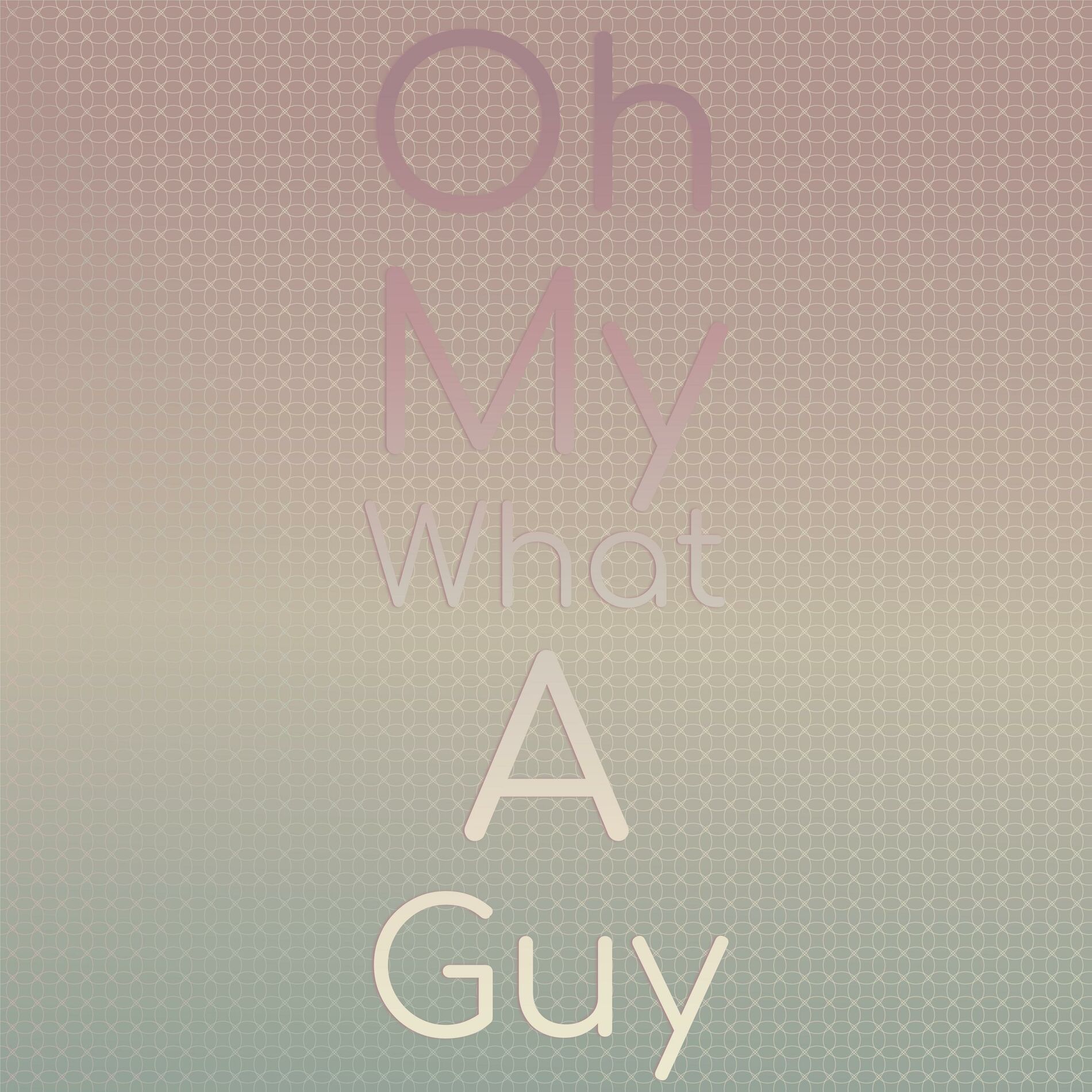 Album cover of Oh My What A Guy