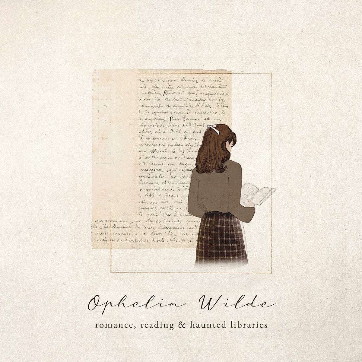 Album cover of romance, reading & haunted libraries