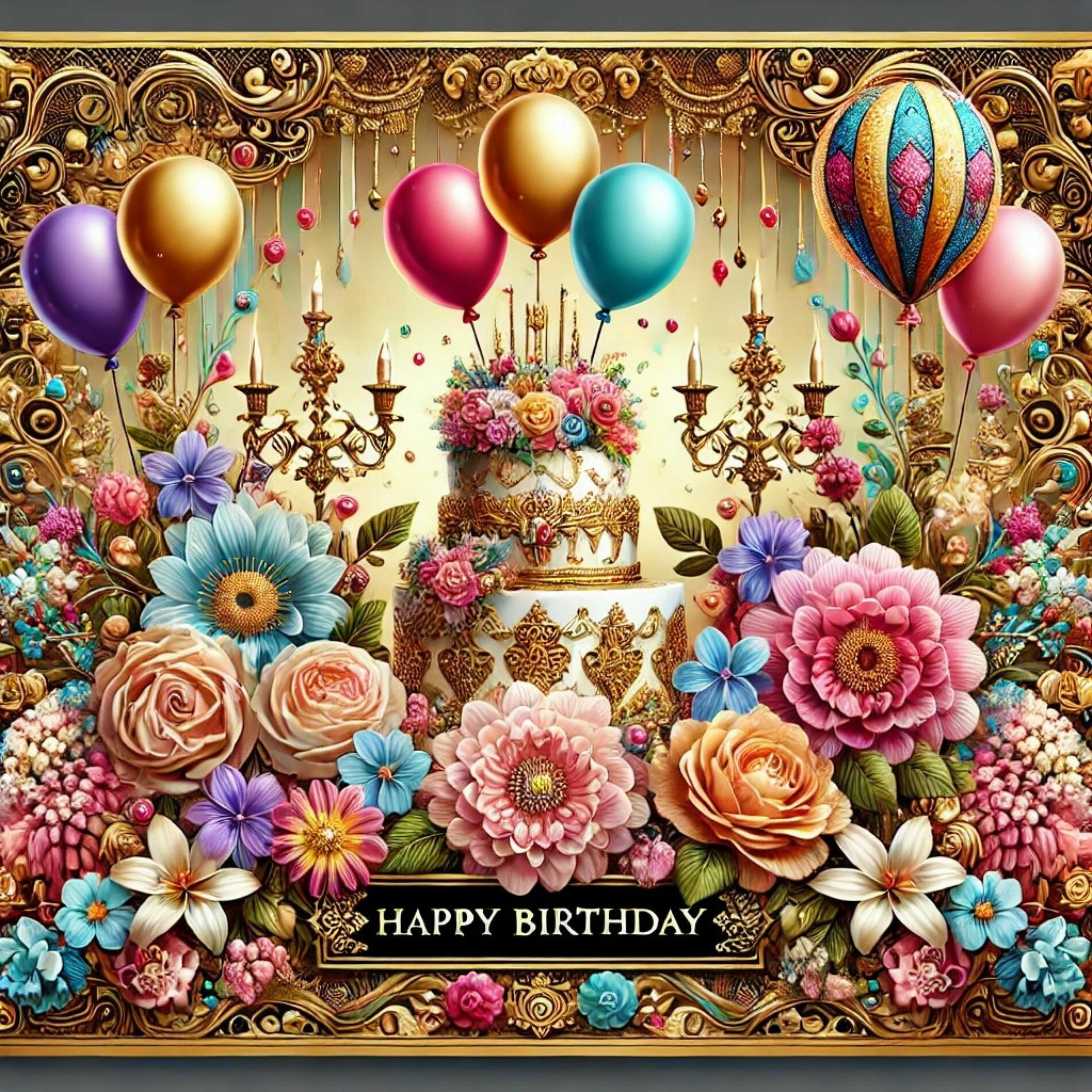 Album cover of Happy Birthday With Names