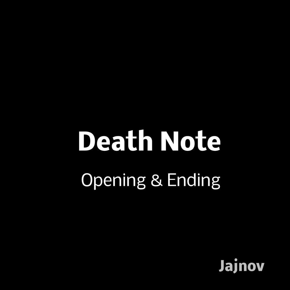 Picture of Death Note (Opening & Ending)