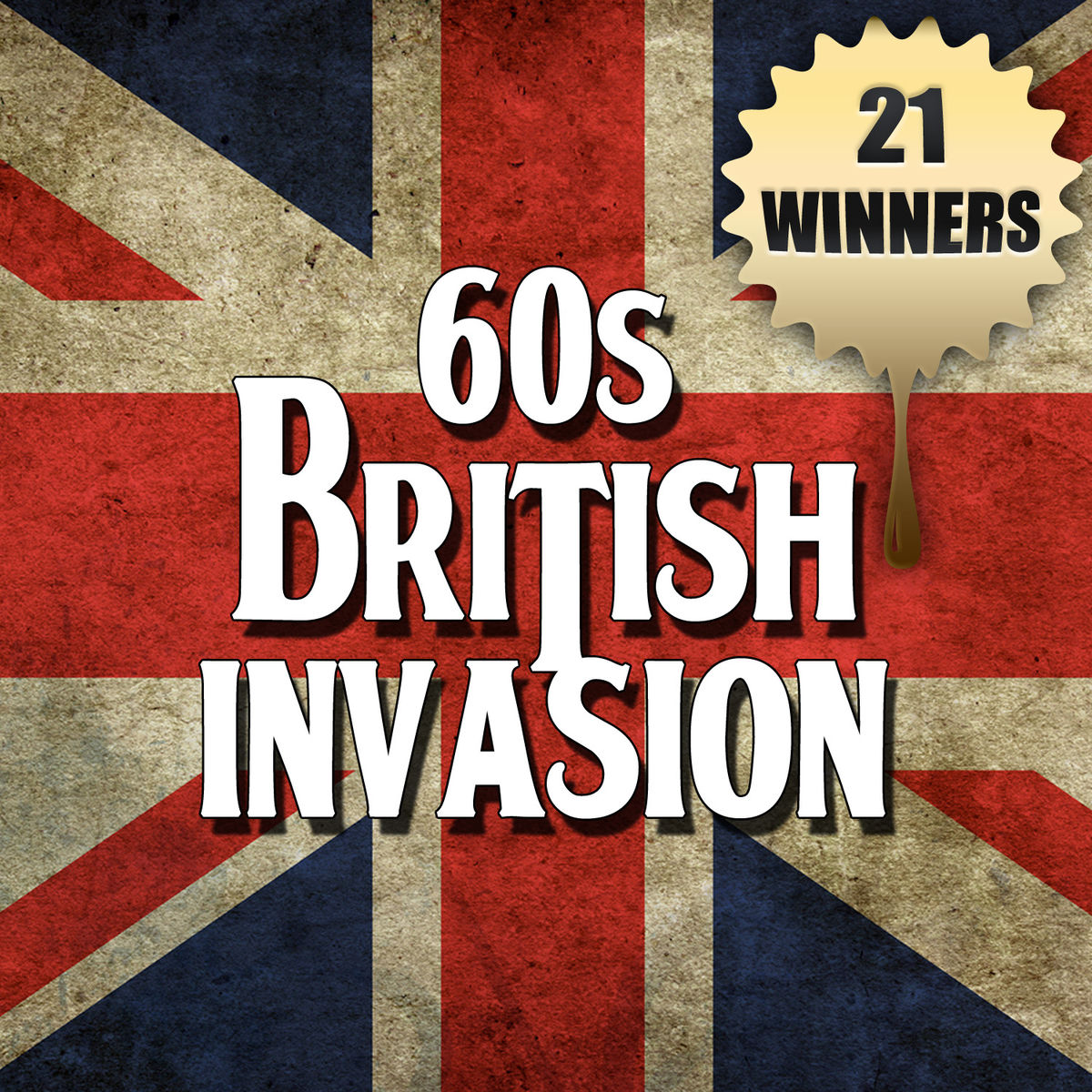 Album cover of 21 Winners - 60s British Invasion