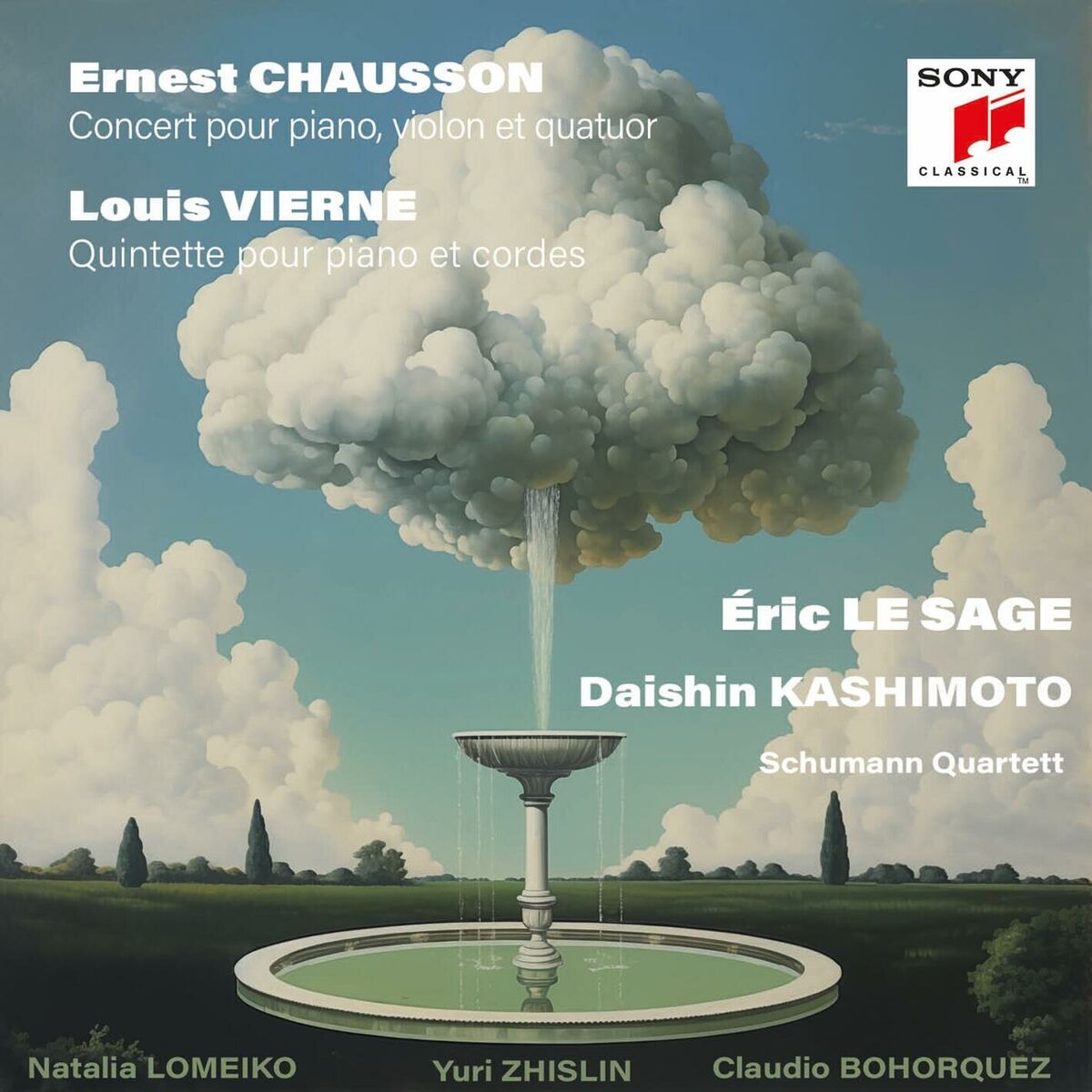 Album cover of Ernest Chausson - Concert pour violon, piano et quatuor à cordes en ré majeur Op. 21 : II - Sicilienne