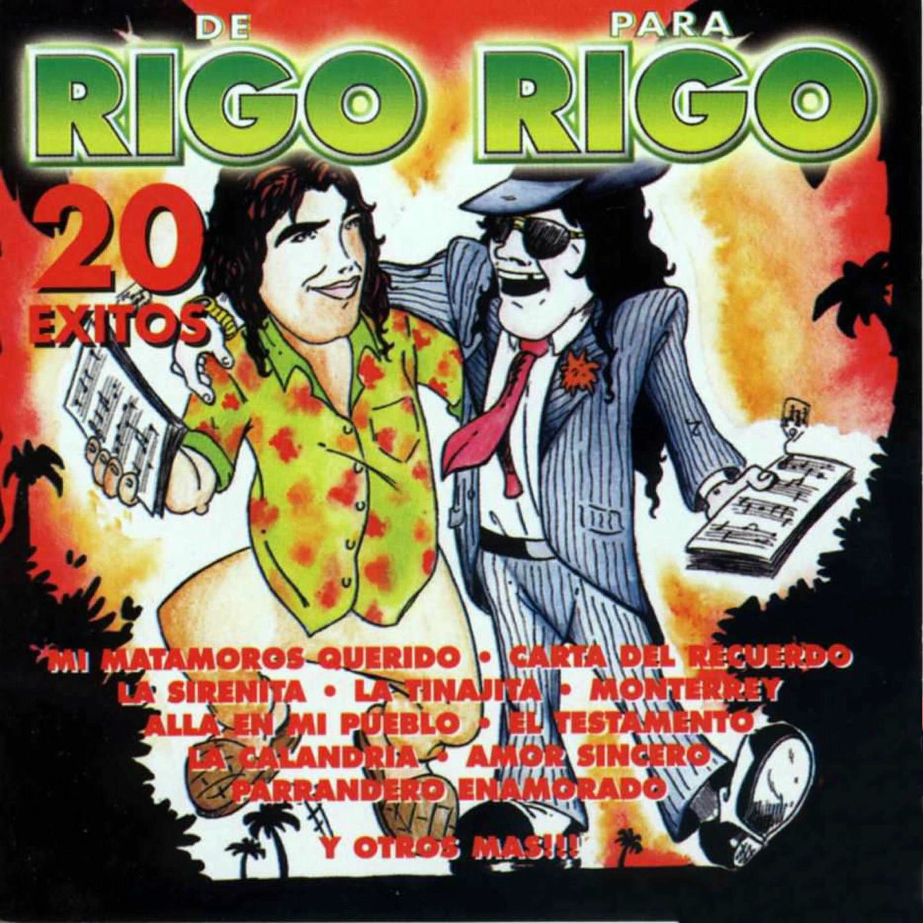 Album cover of 20 Éxitos Rigo vs. Rigo