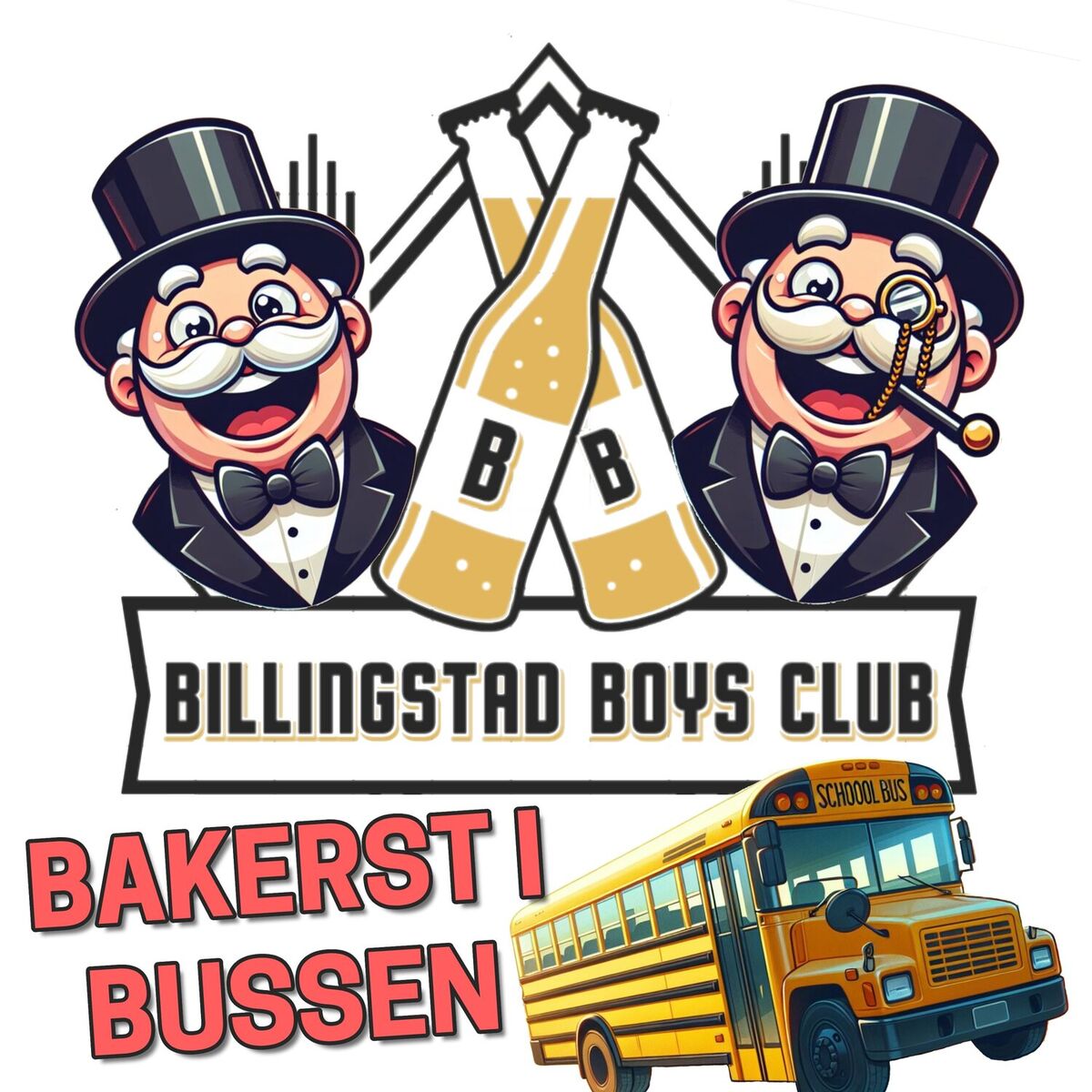 Album cover of Bakerst i bussen