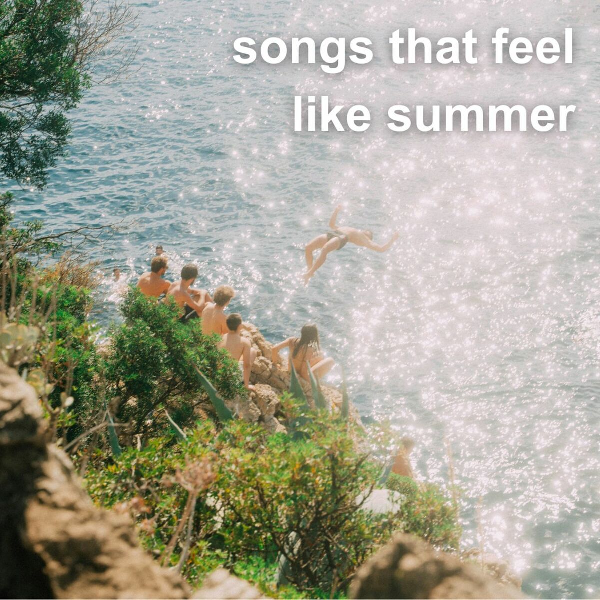 Album cover of songs that feel like summer