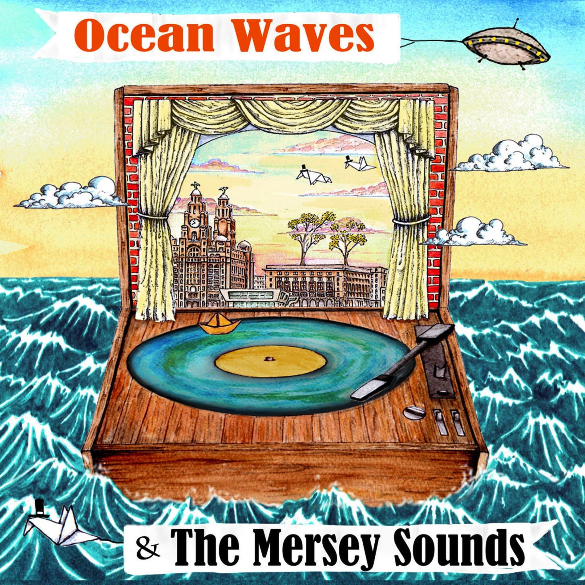 Album cover of Ocean Waves & The Mersey Sounds