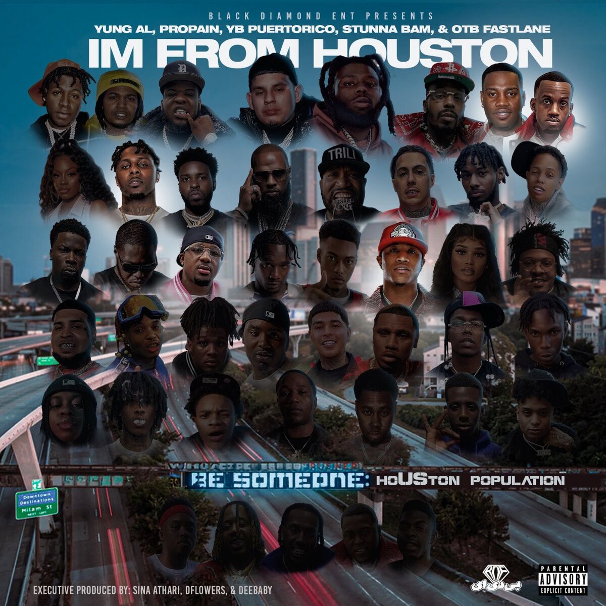 Album cover of I'm From HoUSton (feat. Yung Al, Propain, Yb Puerto Rico, Stunna Bam, OTB Fastlane)