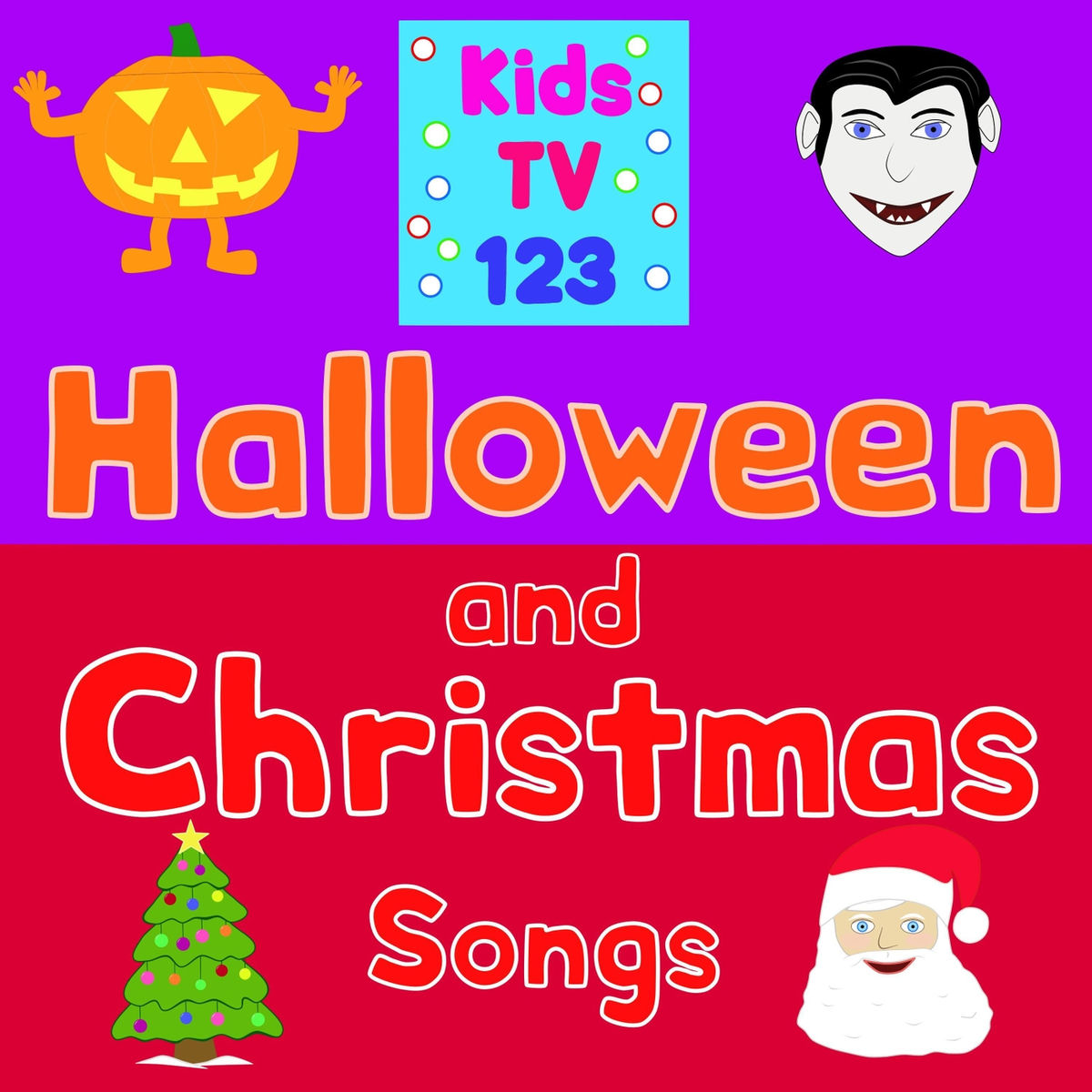 Album cover of Halloween and Christmas Songs