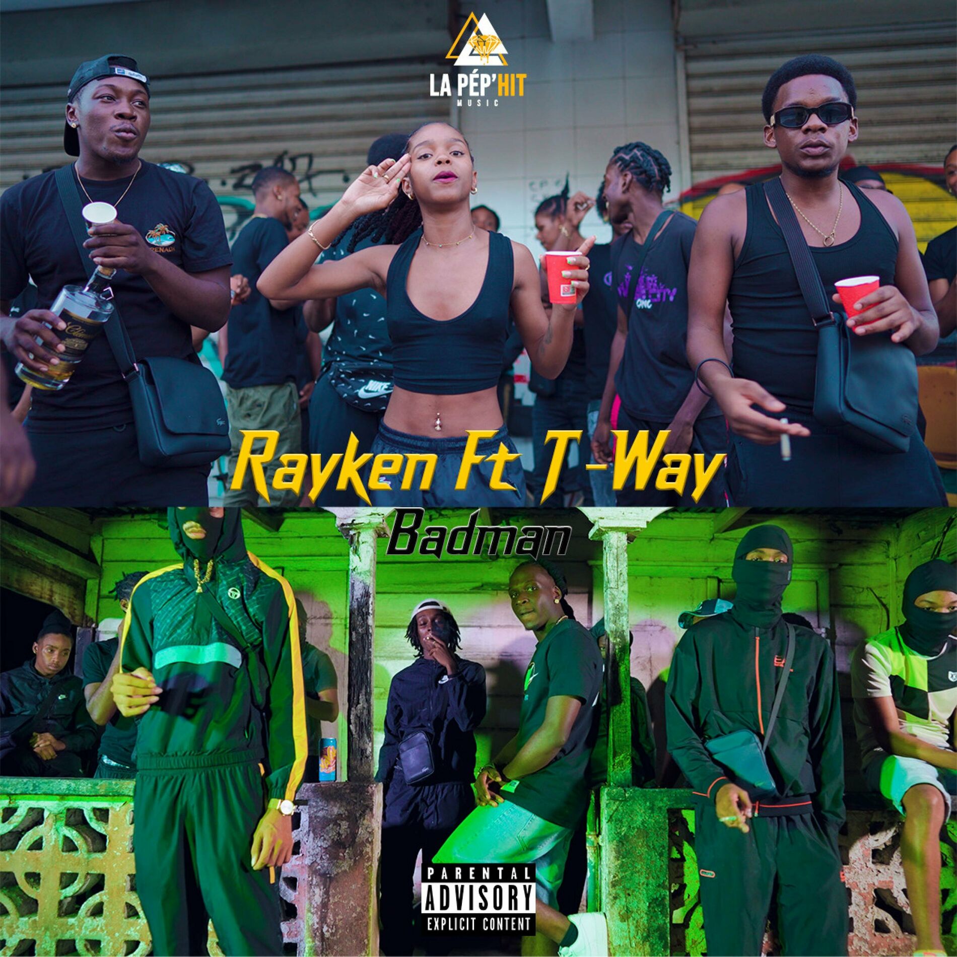 Album cover of Rayken X T-way (Badman)