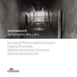 Cover of Shostakovich: Symphonies Nos. 5 & 6
