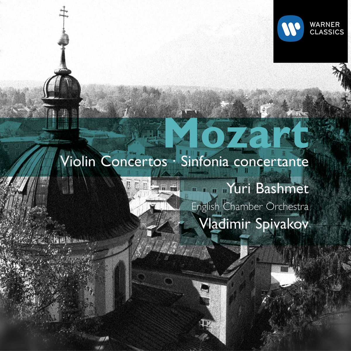 Album cover of Mozart: Violin Concertos Nos 1-5 & Sinfonia concertante