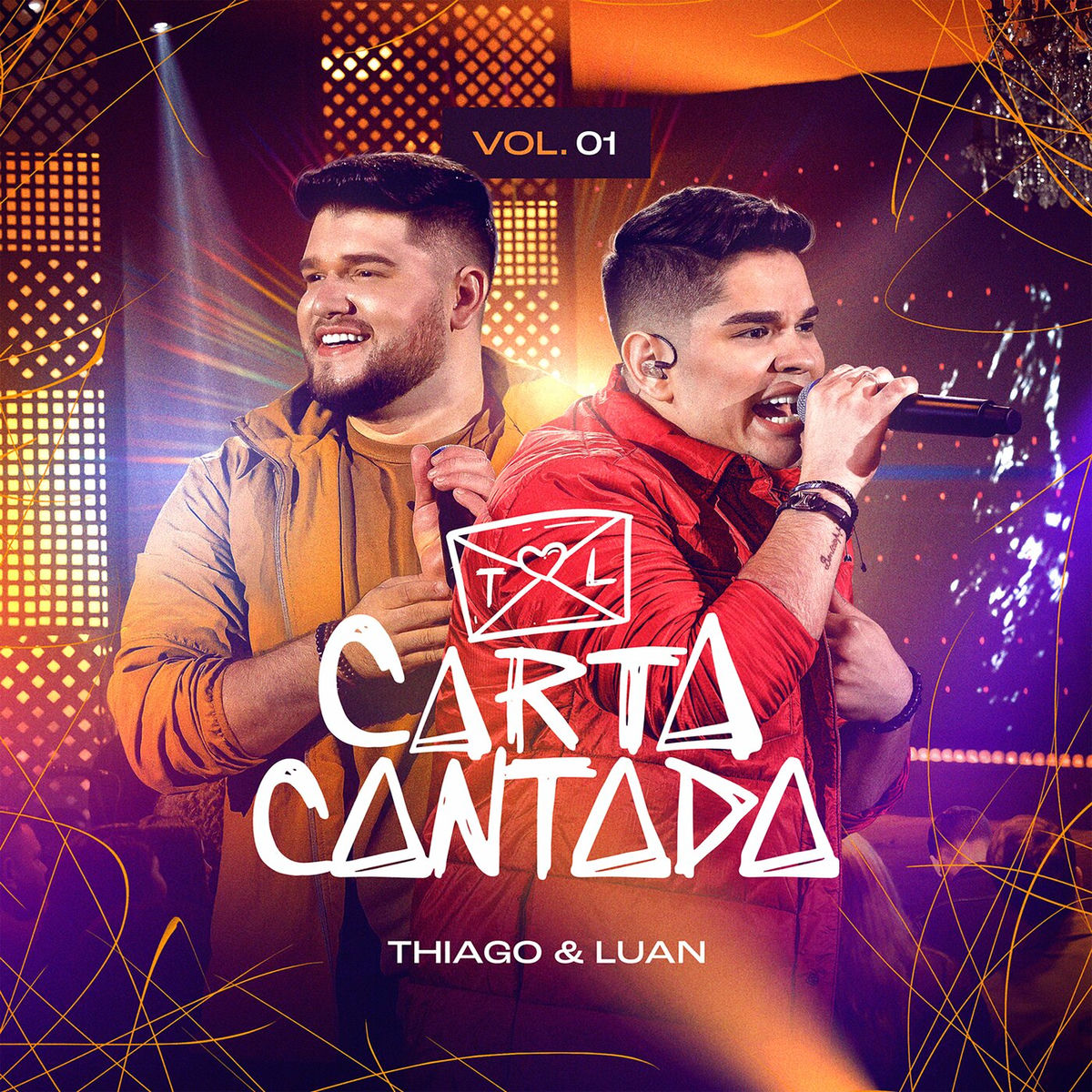 Album cover of Carta Cantada (Ao Vivo / Vol.01)