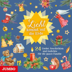 Cover of Licht kommt auf die Erde. (24 Lieder, Geschichten und Gedichte für die ganze Familie) by undefined