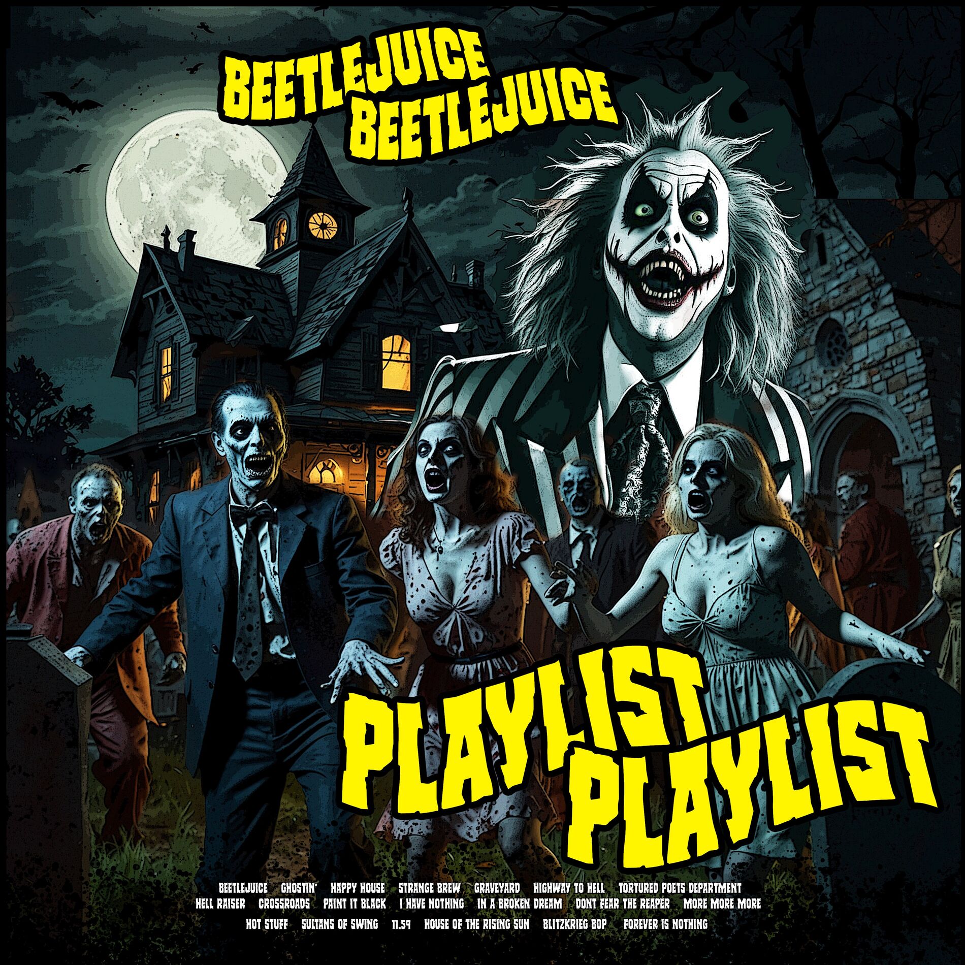 Album cover of Beetlejuice Beetlejuice Playlist Playlist
