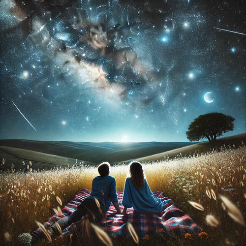 Romantic Stargazing: Beneath a Sky Full of Dreams