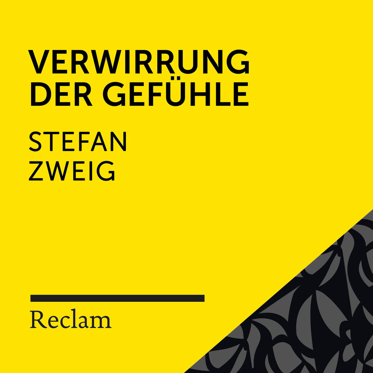 Album cover of Zweig: Verwirrung der Gefühle (Reclam Hörbuch)