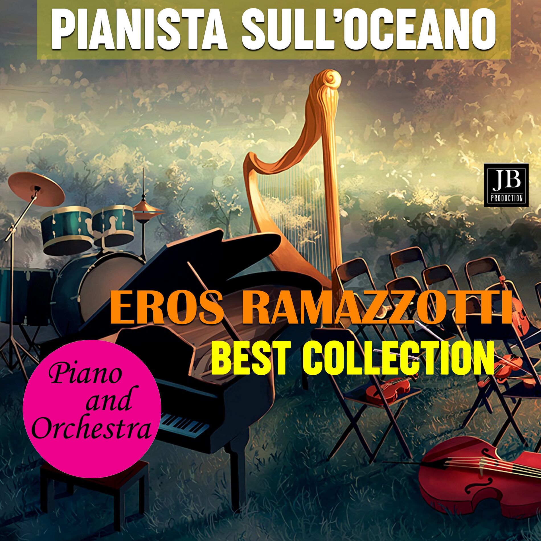 Album cover of Eros Ramazzotti Best Collection Piano and Orchestra