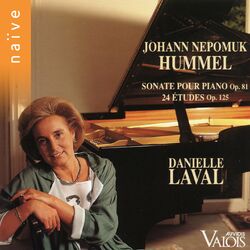 Cover of Hummel: Sonate pour piano Op. 81 & 24 études