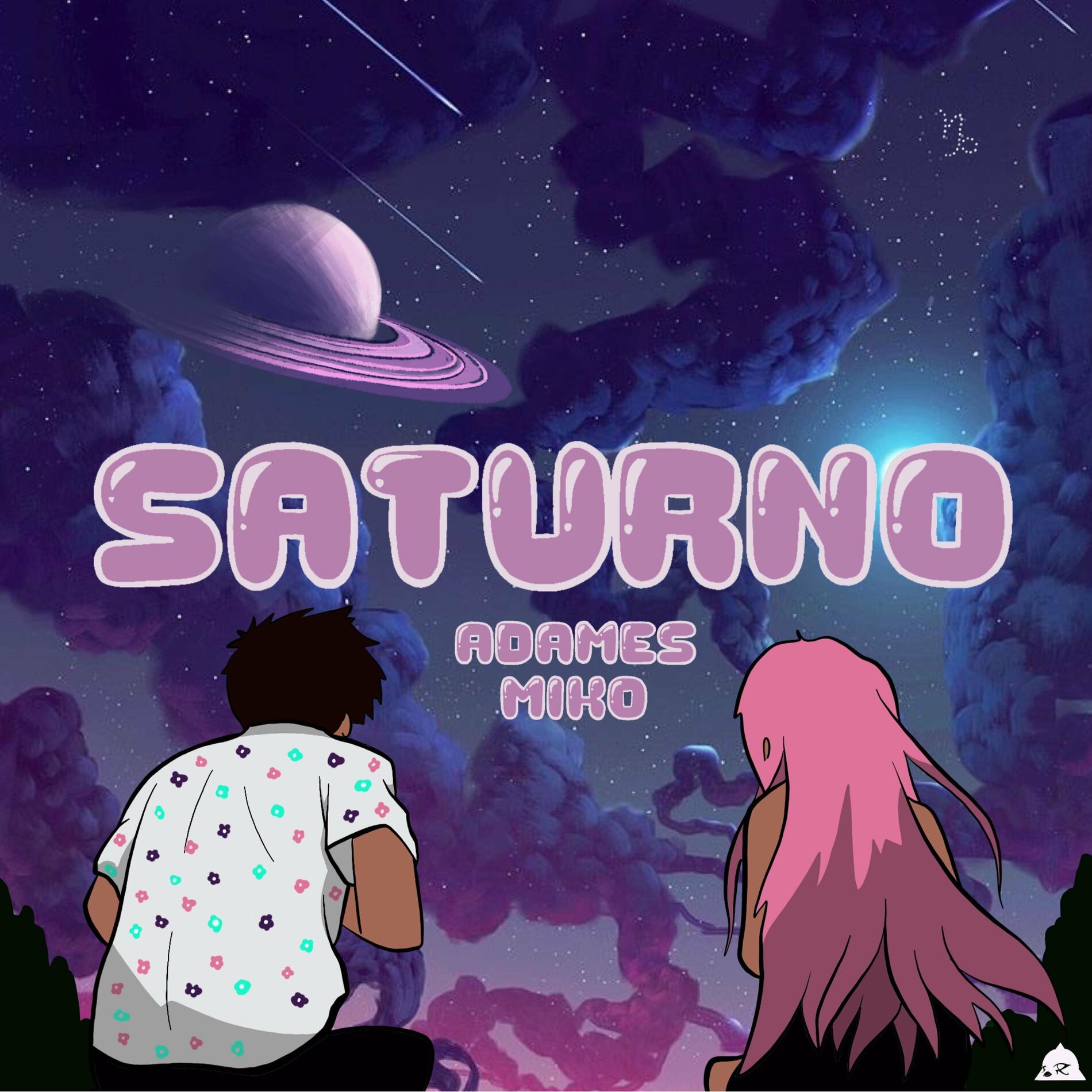 Album cover of Saturno (feat. Young Miko)