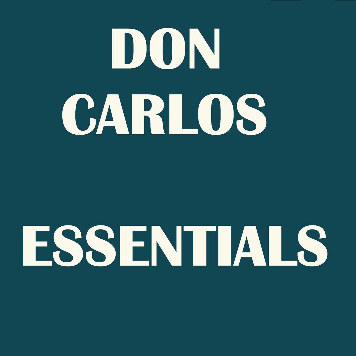 Album cover of Don Carlos Essentials