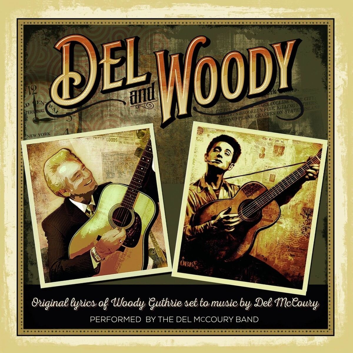 Album cover of Del & Woody