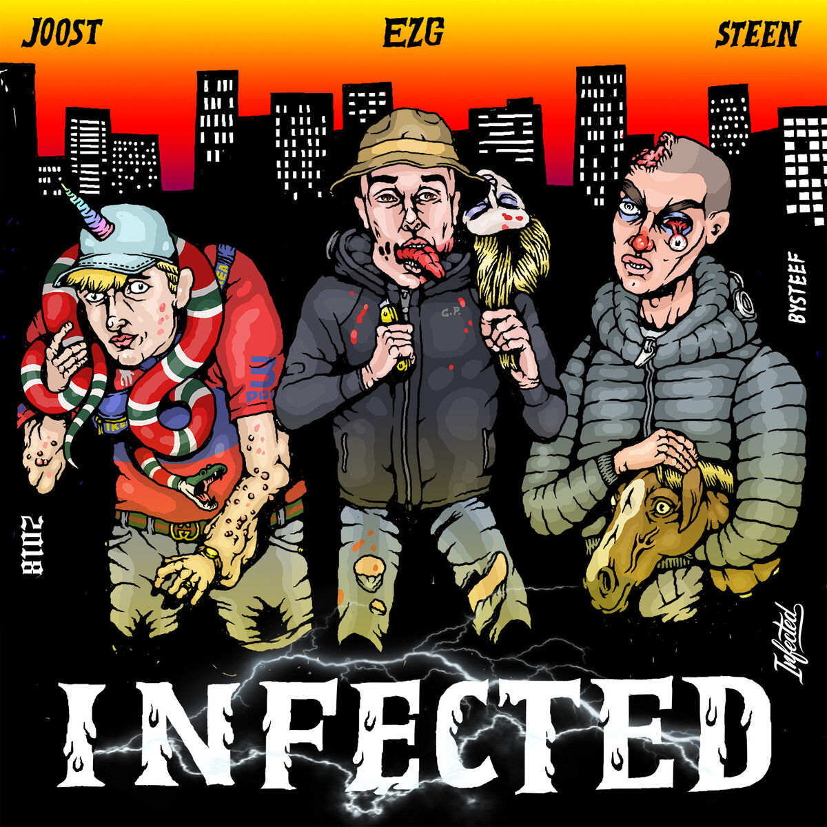Album cover of Infected