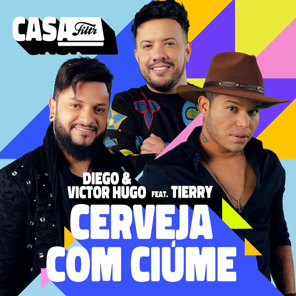 Album cover of Cerveja com Ciúme (Ao Vivo No Casa Filtr) (feat. Tierry)