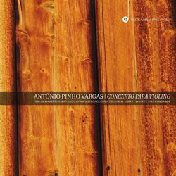 Cover of António Pinho Vargas: Violin Concerto