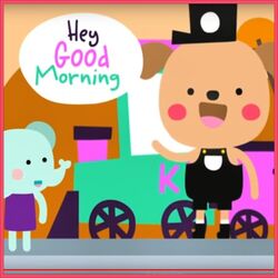 Cover of Hey Good Morning Circle Time Song for Kids