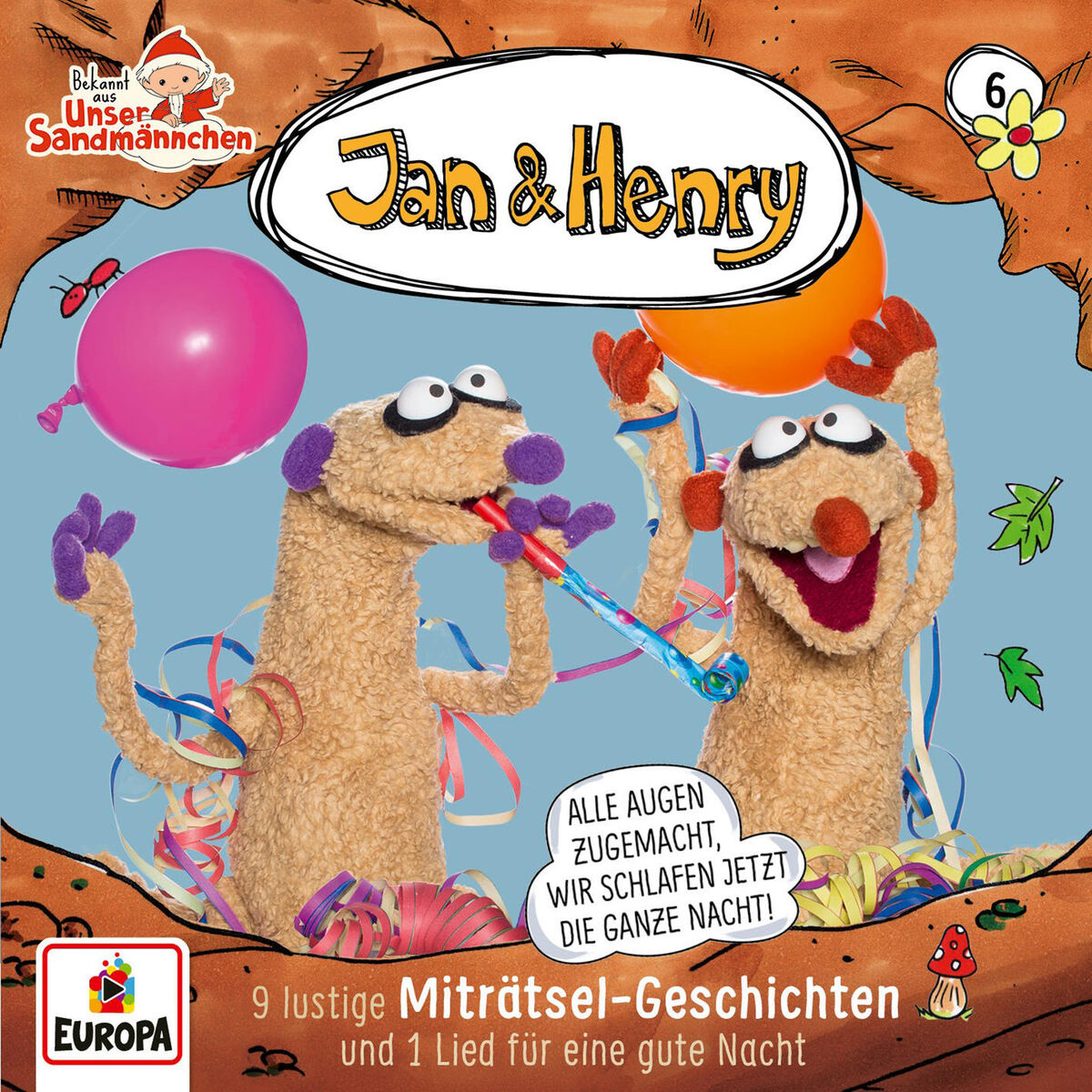 Album cover of 006/9 lustige Miträtsel-Geschichten und 1 Lied