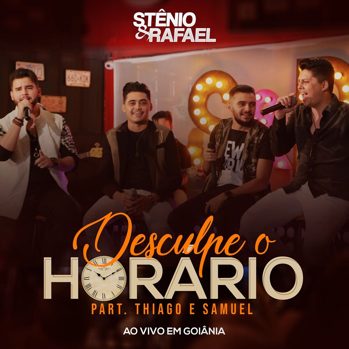 Album cover of Desculpe o Horário: Ao Vivo em Goiânia