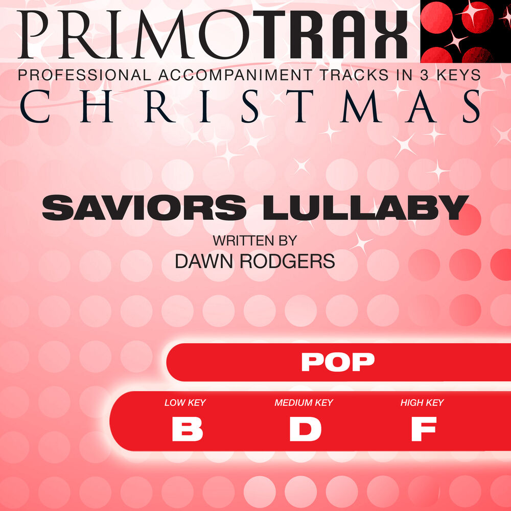 Picture of Savior's Lullaby - Christmas Primotrax - Performance Tracks - EP