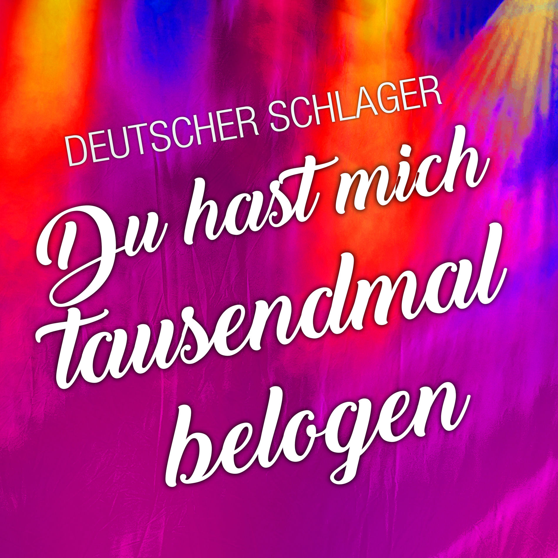 Album cover of Du hast mich tausendmal belogen