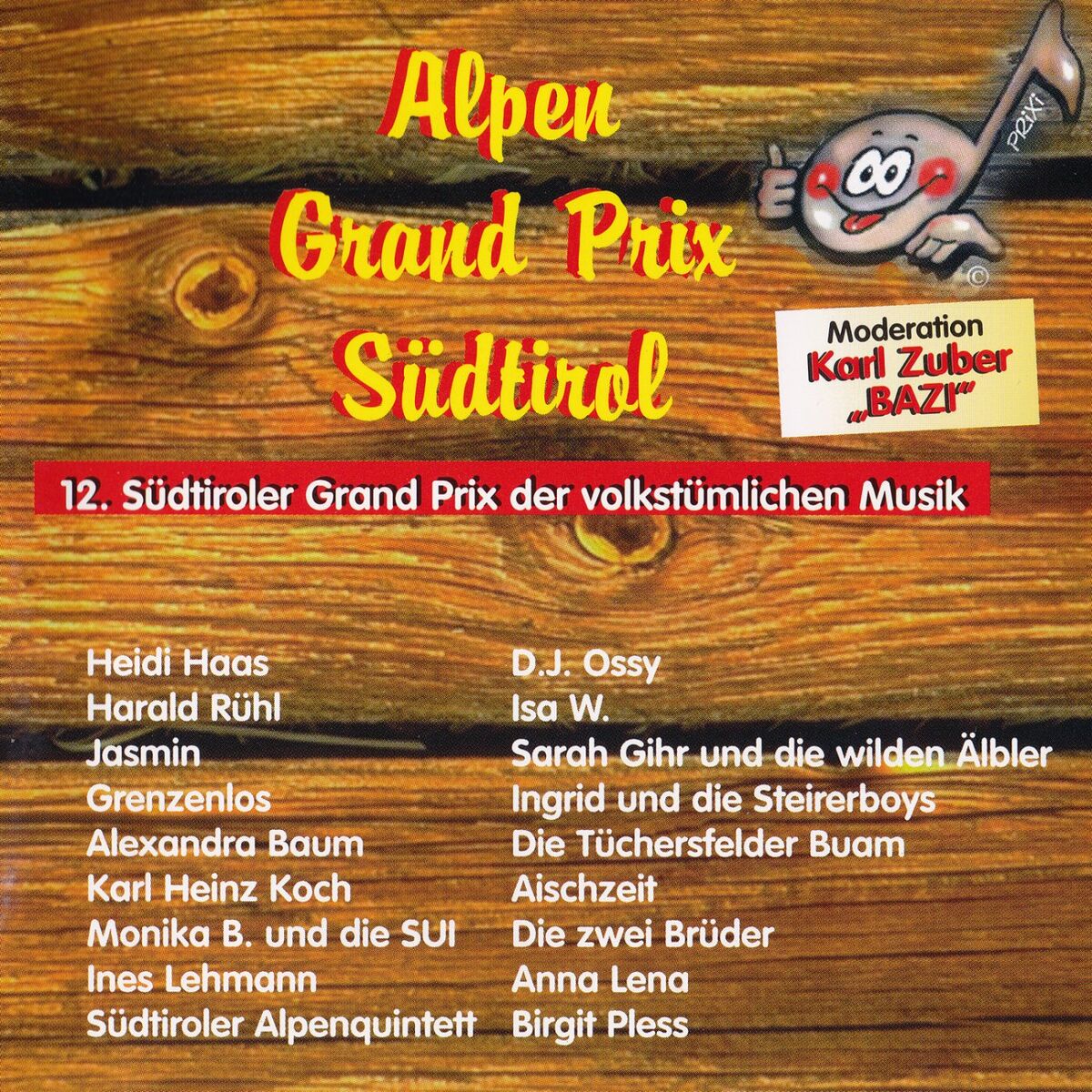 Album cover of 12. Südtiroler Grand Prix der volkstümlichen Musik